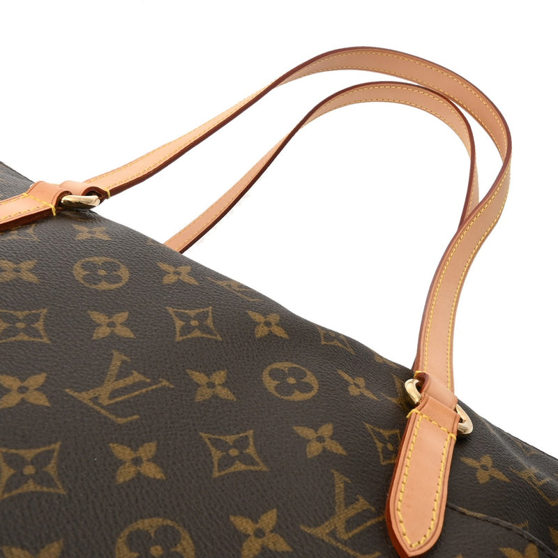 LOUIS VUITTON ルイヴィトン モノグラム トータリー MM 旧型 ブラウン M56689 レディース モノグラムキャンバス トートバッグ Aランク 中古 銀蔵