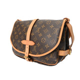 LOUIS VUITTON ルイヴィトン モノグラム ソミュール 30 ブラウン M42256 レディース モノグラムキャンバス ショルダーバッグ ABランク 中古 銀蔵