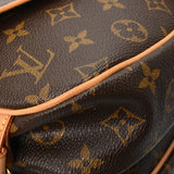 LOUIS VUITTON ルイヴィトン モノグラム ソミュール 30 ブラウン M42256 レディース モノグラムキャンバス ショルダーバッグ ABランク 中古 銀蔵