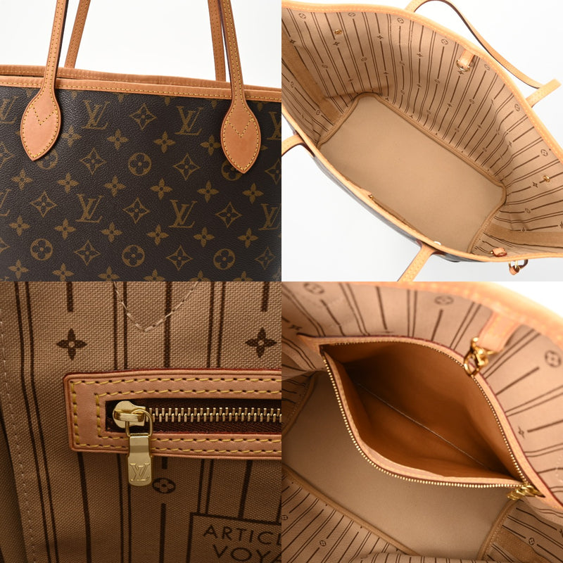 LOUIS VUITTON ルイヴィトン モノグラム ネヴァーフル MM 旧型 ブラウン M40156 レディース モノグラムキャンバス トートバッグ ABランク 中古 銀蔵