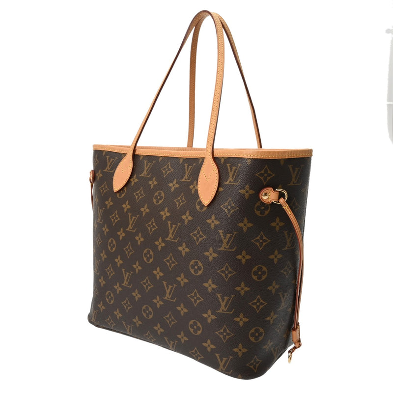 LOUIS VUITTON ルイヴィトン モノグラム ネヴァーフル MM 旧型 ブラウン M40156 レディース モノグラムキャンバス トートバッグ ABランク 中古 銀蔵