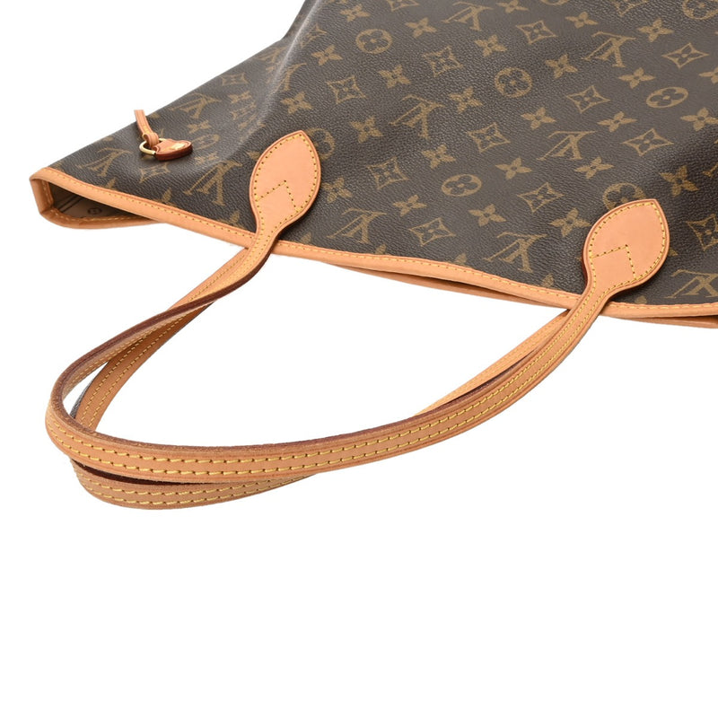 LOUIS VUITTON ルイヴィトン モノグラム ネヴァーフル MM 旧型 ブラウン M40156 レディース モノグラムキャンバス トートバッグ ABランク 中古 銀蔵