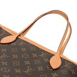 LOUIS VUITTON ルイヴィトン モノグラム ネヴァーフル MM 旧型 ブラウン M40156 レディース モノグラムキャンバス トートバッグ ABランク 中古 銀蔵