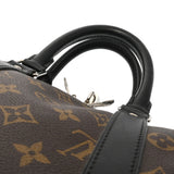 LOUIS VUITTON ルイヴィトン モノグラム マカサー キーポル バンドリエール 45 ブラウン/ノワール M56711 ユニセックス モノグラムマカサー ボストンバッグ ABランク 中古 銀蔵