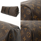 LOUIS VUITTON ルイヴィトン モノグラム マカサー キーポル バンドリエール 45 ブラウン/ノワール M56711 ユニセックス モノグラムマカサー ボストンバッグ ABランク 中古 銀蔵