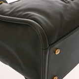 CHANEL シャネル ドーヴィル トートバッグ カーキ AS3257 レディース ラムスキン ショルダーバッグ 新同 中古 銀蔵