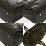 CHANEL シャネル ドーヴィル トートバッグ カーキ AS3257 レディース ラムスキン ショルダーバッグ 新同 中古 銀蔵