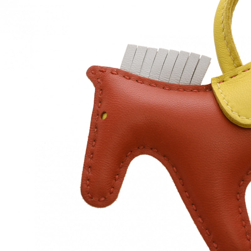 HERMES エルメス ロデオ PM カーネリアン/ブルーブリュム/ライム Z刻印(2021年頃) ユニセックス アニョーミロ チャーム ABランク 中古 銀蔵