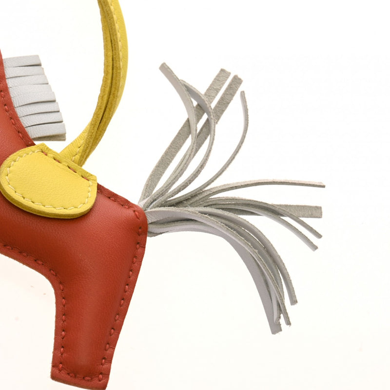 HERMES エルメス ロデオ PM カーネリアン/ブルーブリュム/ライム Z刻印(2021年頃) ユニセックス アニョーミロ チャーム ABランク 中古 銀蔵