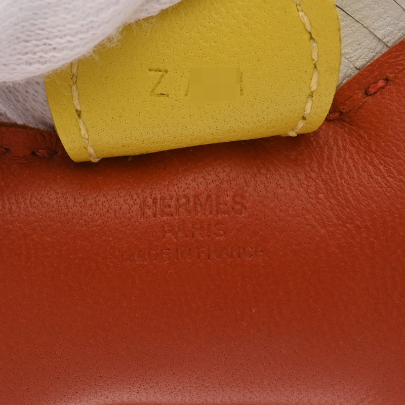HERMES エルメス ロデオ PM カーネリアン/ブルーブリュム/ライム Z刻印(2021年頃) ユニセックス アニョーミロ チャーム ABランク 中古 銀蔵