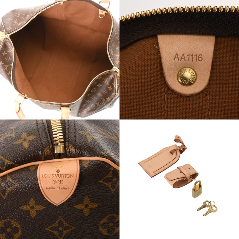 LOUIS VUITTON ルイヴィトン モノグラム キーポル 55 ブラウン M41424 ユニセックス モノグラムキャンバス ボストンバッグ Aランク 中古 銀蔵