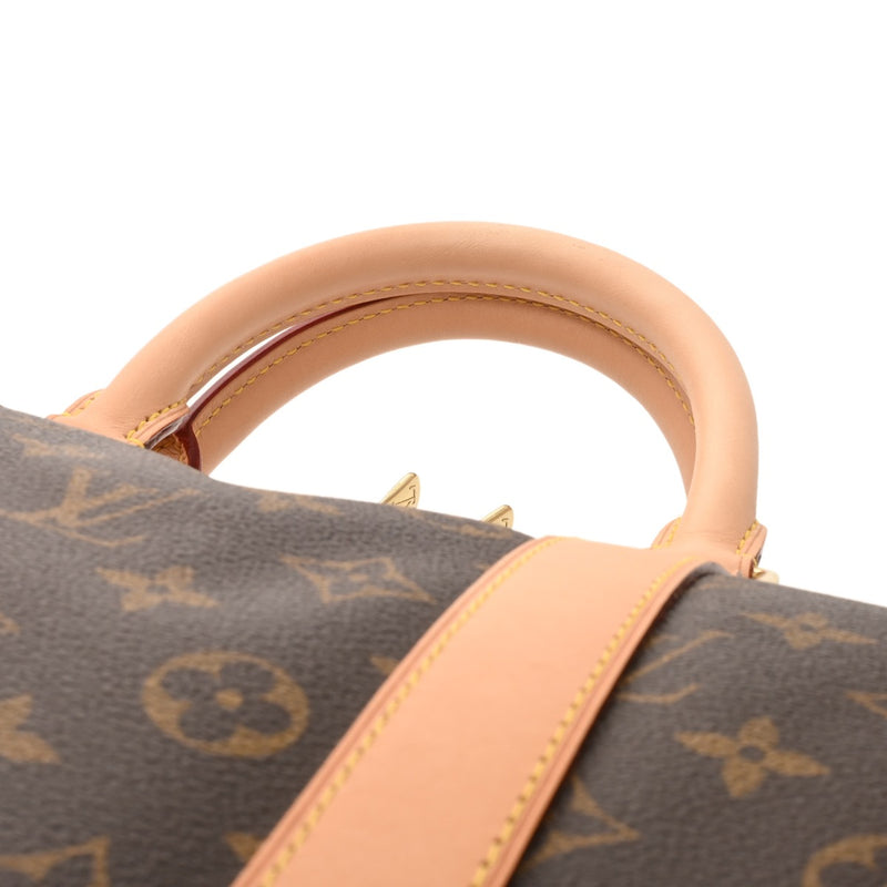LOUIS VUITTON ルイヴィトン モノグラム キーポル 55 ブラウン M41424 ユニセックス モノグラムキャンバス ボストンバッグ Aランク 中古 銀蔵