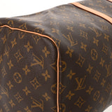 LOUIS VUITTON ルイヴィトン モノグラム キーポル 55 ブラウン M41424 ユニセックス モノグラムキャンバス ボストンバッグ Aランク 中古 銀蔵