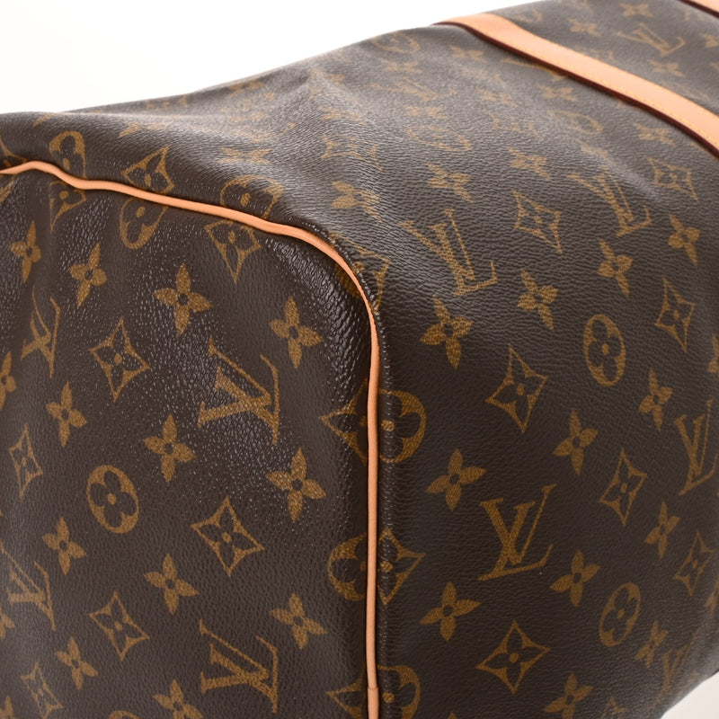 LOUIS VUITTON ルイヴィトン モノグラム キーポル 55 ブラウン M41424 ユニセックス モノグラムキャンバス ボストンバッグ Aランク 中古 銀蔵