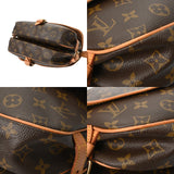 LOUIS VUITTON ルイヴィトン モノグラム ソミュール 30 ブラウン M42256 レディース モノグラムキャンバス ショルダーバッグ Bランク 中古 銀蔵