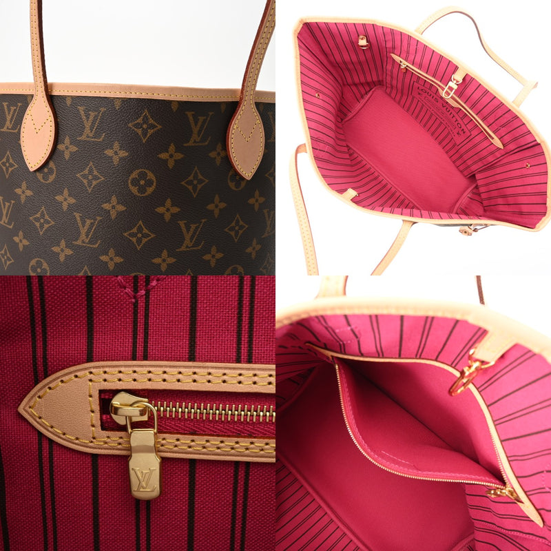LOUIS VUITTON ルイヴィトン モノグラム ネヴァーフル MM ピヴォワンヌ M41178 レディース モノグラムキャンバス トートバッグ Aランク 中古 銀蔵
