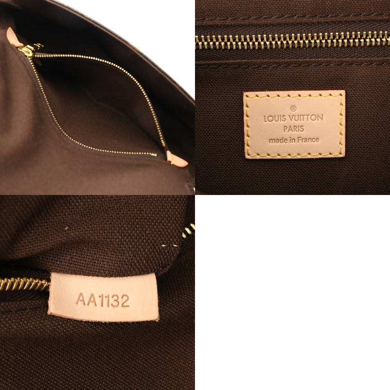 LOUIS VUITTON ルイヴィトン モノグラム シャンティ PM ブラウン M40646 ユニセックス モノグラムキャンバス ショルダーバッグ 新同 中古 銀蔵