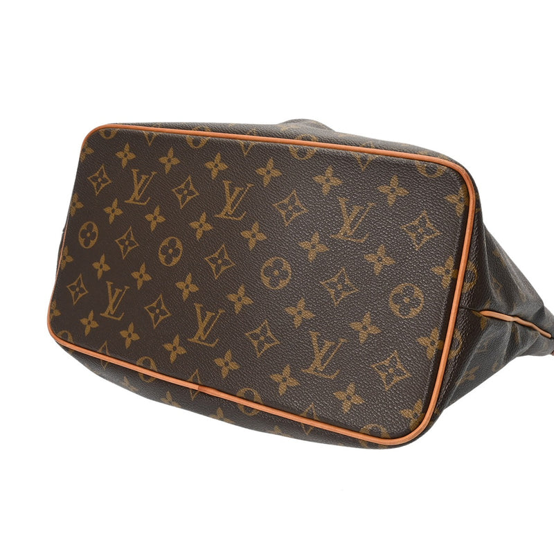 LOUIS VUITTON ルイヴィトン モノグラム パレルモ PM 2WAY ブラウン M40145 レディース モノグラムキャンバス ハンドバッグ Bランク 中古 銀蔵