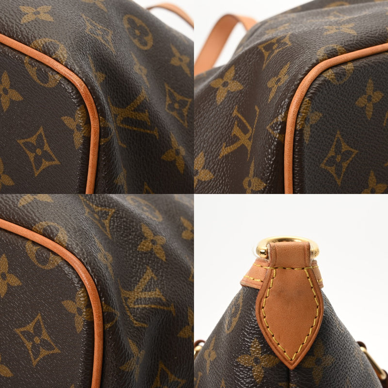 LOUIS VUITTON ルイヴィトン モノグラム パレルモ PM 2WAY ブラウン M40145 レディース モノグラムキャンバス ハンドバッグ Bランク 中古 銀蔵