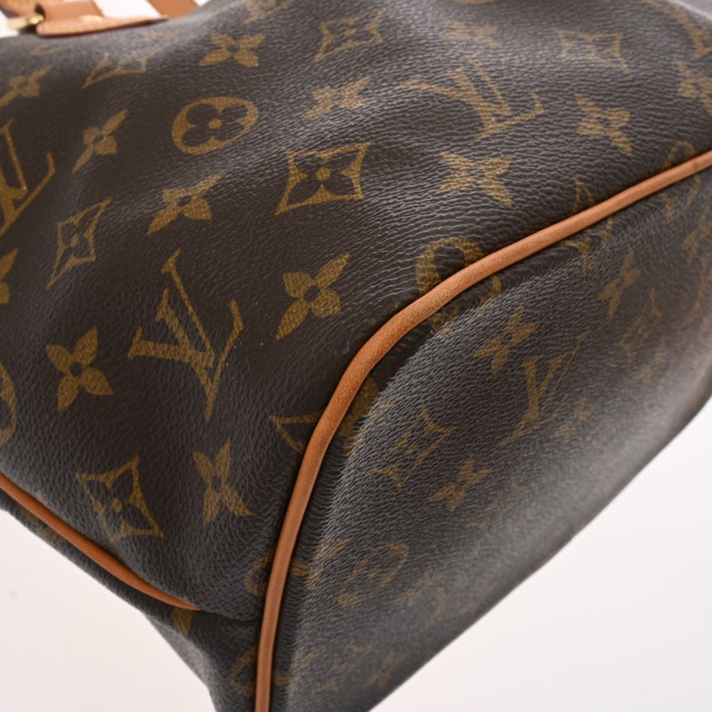 LOUIS VUITTON ルイヴィトン モノグラム パレルモ PM 2WAY ブラウン M40145 レディース モノグラムキャンバス ハンドバッグ Bランク 中古 銀蔵