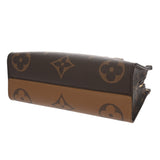 LOUIS VUITTON ルイヴィトン モノグラムリバース オンザゴー EW 2WAY ブラウン M46653 レディース モノグラムキャンバス ハンドバッグ Aランク 中古 銀蔵
