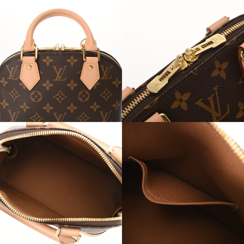 LOUIS VUITTON ルイヴィトン モノグラム アルマ BB 2WAY ブラウン M46990 レディース モノグラムキャンバス ハンドバッグ Aランク 中古 銀蔵