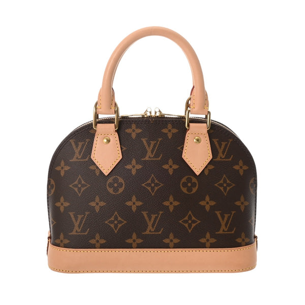 LOUIS VUITTON ルイヴィトン モノグラム アルマ BB 2WAY ブラウン M46990 レディース モノグラムキャンバス ハンドバッグ Aランク 中古 銀蔵