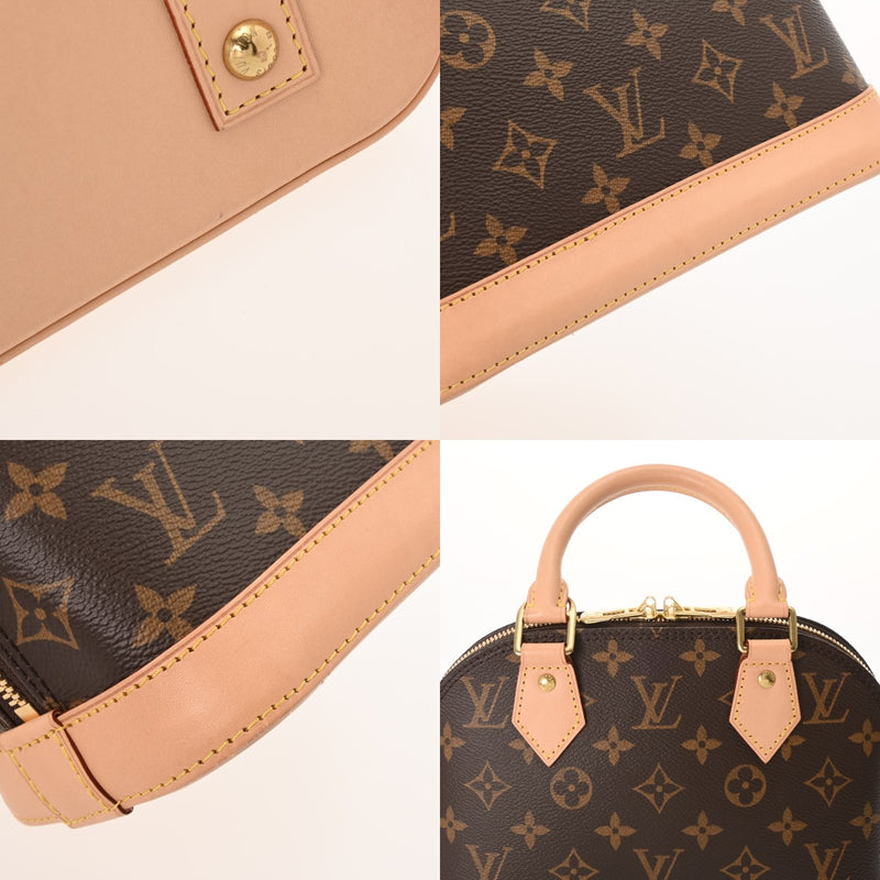 LOUIS VUITTON ルイヴィトン モノグラム アルマ BB 2WAY ブラウン M46990 レディース モノグラムキャンバス ハンドバッグ Aランク 中古 銀蔵
