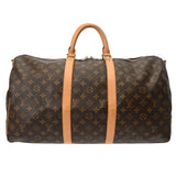 LOUIS VUITTON ルイヴィトン モノグラム キーポルバンドリエール 50 ブラウン M41416 レディース モノグラムキャンバス ボストンバッグ ABランク 中古 銀蔵