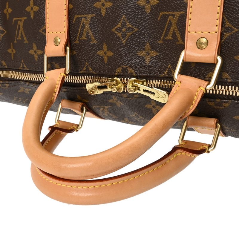 LOUIS VUITTON ルイヴィトン モノグラム キーポルバンドリエール 50 ブラウン M41416 レディース モノグラムキャンバス ボストンバッグ ABランク 中古 銀蔵
