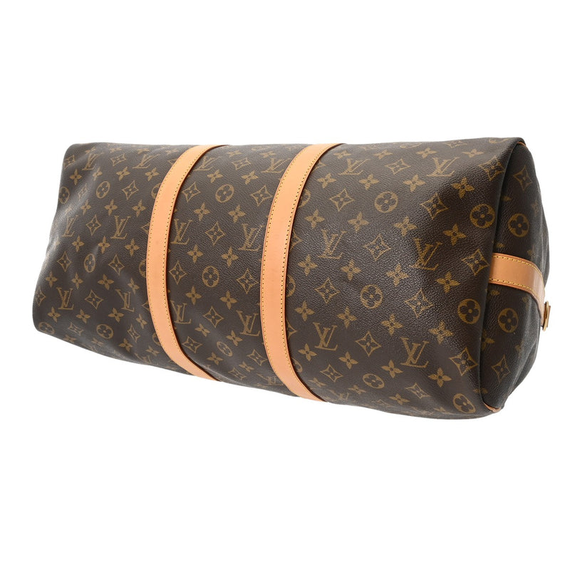 LOUIS VUITTON ルイヴィトン モノグラム キーポルバンドリエール 50 ブラウン M41416 レディース モノグラムキャンバス ボストンバッグ ABランク 中古 銀蔵