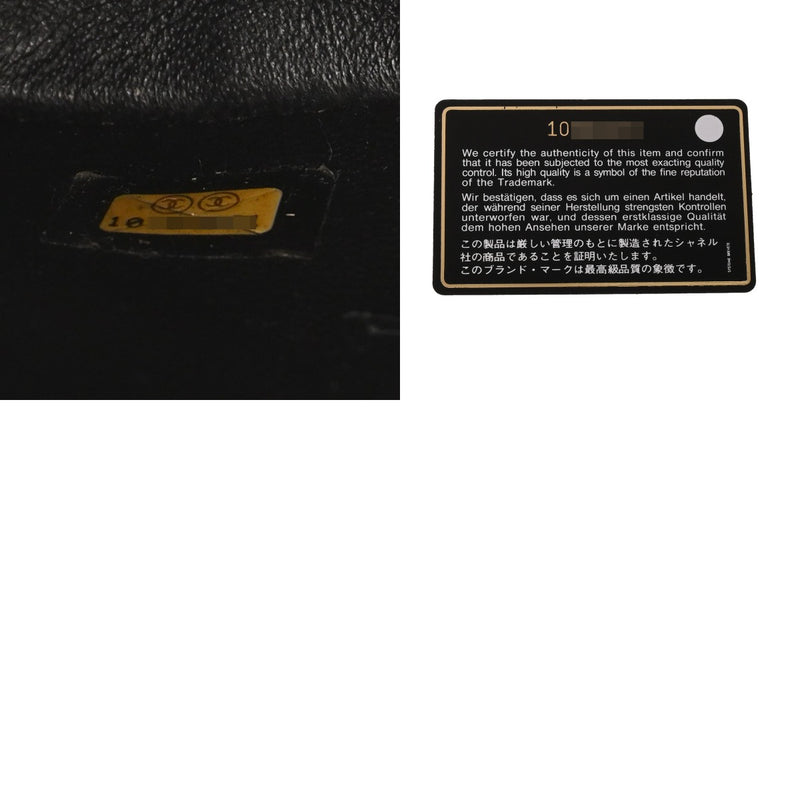 CHANEL シャネル 復刻トート ブラック A01804 レディース キャビアスキン トートバッグ ABランク 中古 銀蔵