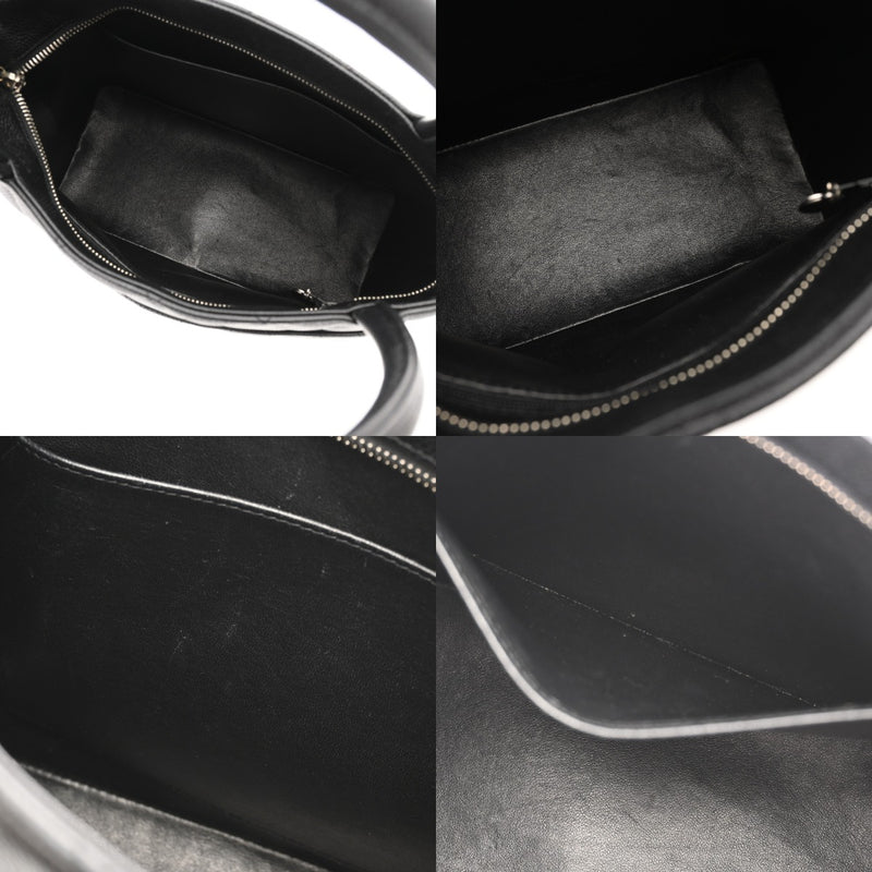 CHANEL シャネル 復刻トート ブラック A01804 レディース キャビアスキン トートバッグ ABランク 中古 銀蔵