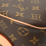 LOUIS VUITTON ルイヴィトン モノグラム ブロワ ブラウン M51221 レディース モノグラムキャンバス ショルダーバッグ Aランク 中古 銀蔵