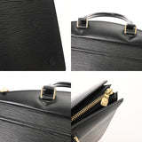 LOUIS VUITTON ルイヴィトン エピ リヴィエラ ノワール M48182 ユニセックス レザー ハンドバッグ ABランク 中古 銀蔵