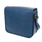 LOUIS VUITTON ルイヴィトン エピ カルトシエール ブルー M51252 ユニセックス エピレザー ショルダーバッグ ABランク 中古 銀蔵