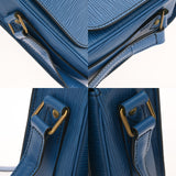 LOUIS VUITTON ルイヴィトン エピ カルトシエール ブルー M51252 ユニセックス エピレザー ショルダーバッグ ABランク 中古 銀蔵