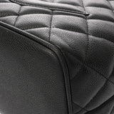 CHANEL シャネル 復刻トート ブラック A01804 レディース キャビアスキン トートバッグ ABランク 中古 銀蔵