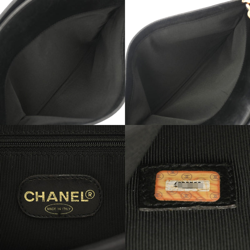 CHANEL シャネル チェーントート ブラック レディース キャビアスキン トートバッグ ABランク 中古 銀蔵