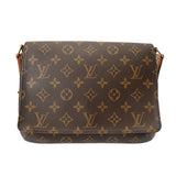 LOUIS VUITTON ルイヴィトン モノグラム ミュゼットタンゴ ブラウン M51257 レディース モノグラムキャンバス ショルダーバッグ ABランク 中古 銀蔵