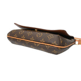 LOUIS VUITTON ルイヴィトン モノグラム ミュゼットタンゴ ブラウン M51257 レディース モノグラムキャンバス ショルダーバッグ ABランク 中古 銀蔵