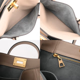 LOUIS VUITTON ルイヴィトン モノグラム オンマイサイド PM グレージュ M57729 レディース モノグラムキャンバス カーフ 2WAYバッグ Aランク 中古 銀蔵