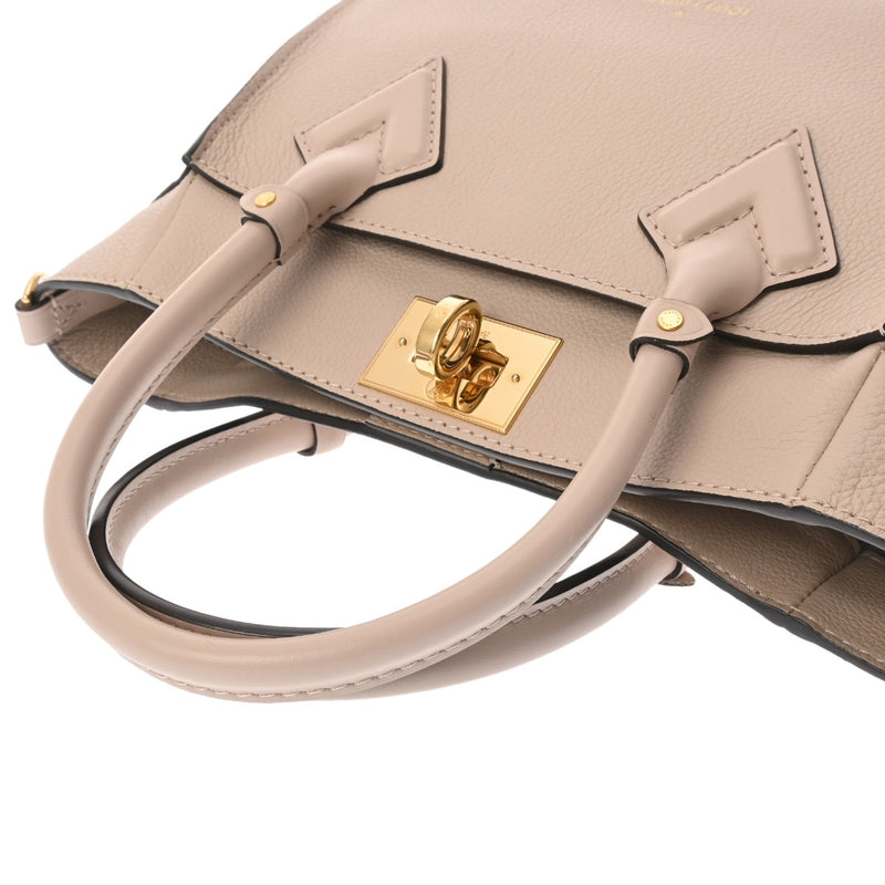 LOUIS VUITTON ルイヴィトン モノグラム オンマイサイド PM グレージュ M57729 レディース モノグラムキャンバス カーフ 2WAYバッグ Aランク 中古 銀蔵