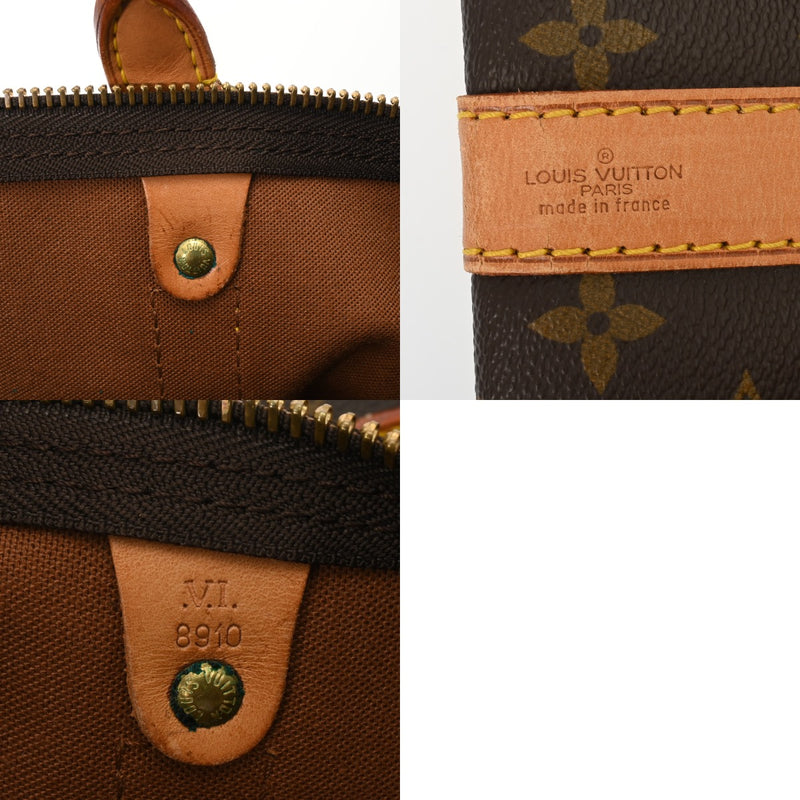LOUIS VUITTON ルイヴィトン モノグラム キーポルバンドリエール 60 ブラウン M41412 ユニセックス モノグラムキャンバス ボストンバッグ Bランク 中古 銀蔵
