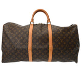 LOUIS VUITTON ルイヴィトン モノグラム キーポルバンドリエール 60 ブラウン M41412 ユニセックス モノグラムキャンバス ボストンバッグ Bランク 中古 銀蔵