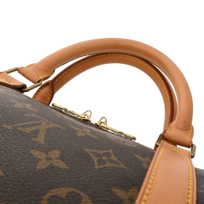 LOUIS VUITTON ルイヴィトン モノグラム キーポルバンドリエール 60 ブラウン M41412 ユニセックス モノグラムキャンバス ボストンバッグ Bランク 中古 銀蔵