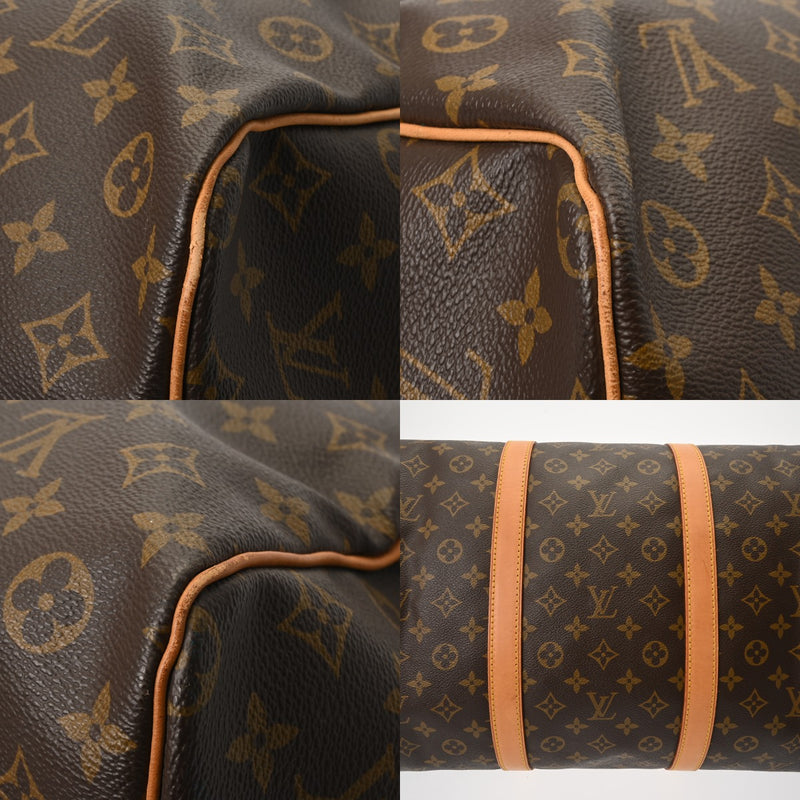 LOUIS VUITTON ルイヴィトン モノグラム キーポルバンドリエール 60 ブラウン M41412 ユニセックス モノグラムキャンバス ボストンバッグ Bランク 中古 銀蔵