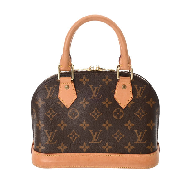 LOUIS VUITTON ルイヴィトン モノグラム アルマ BB 2WAY ブラウン M46990 レディース モノグラムキャンバス ハンドバッグ Bランク 中古 銀蔵