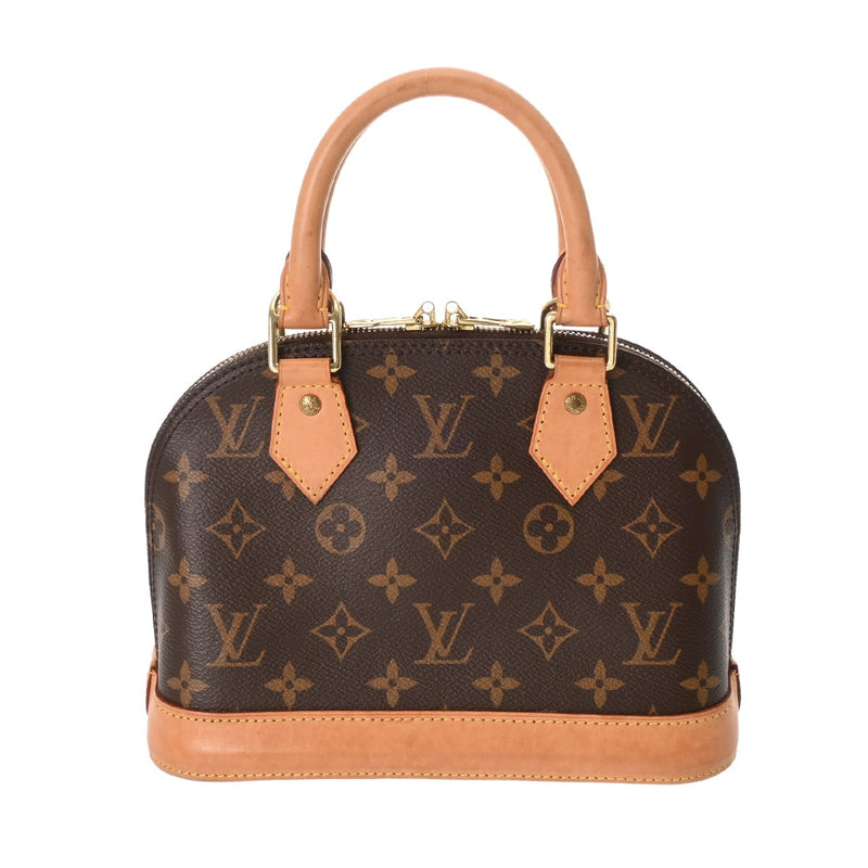 LOUIS VUITTON ルイヴィトン モノグラム アルマ BB 2WAY ブラウン M46990 レディース モノグラムキャンバス ハンドバッグ Bランク 中古 銀蔵
