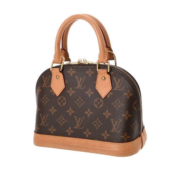 LOUIS VUITTON ルイヴィトン モノグラム アルマ BB 2WAY ブラウン M46990 レディース モノグラムキャンバス ハンドバッグ Bランク 中古 銀蔵